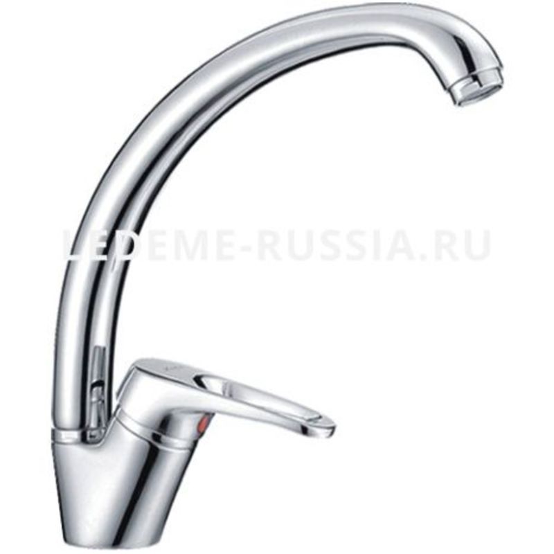 Смеситель для кухни L4113 d35 утка LEDEME