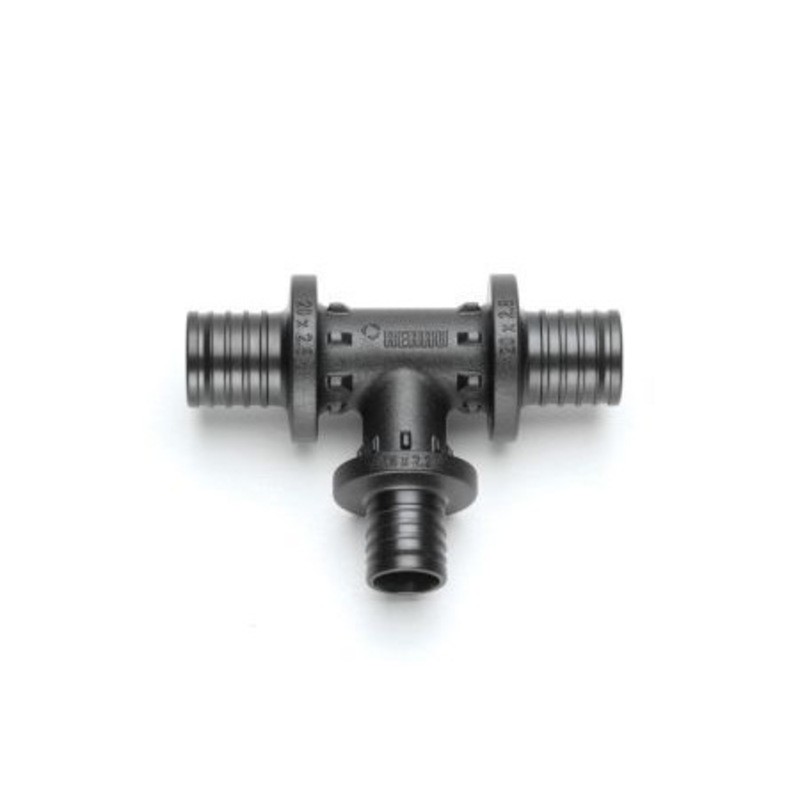 Тройник с уменьшенным боковым проходом 40-25-40 PX Rehau
