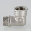 Угольник наружн.-внутр. резьба (латун/никел)   1/2" VALTEC  (упак-10шт) рис.1