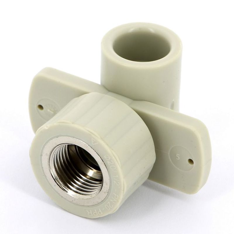 Колено настенное для гипсокартона с резьбой внутренней 20х1/2" FV-plast (50/10)