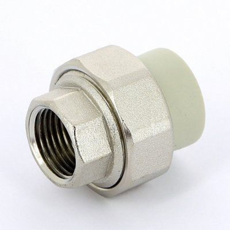 Муфта с переходом на металл разъёмная с внутренней резьбой 50х1 1/2" FV-plast