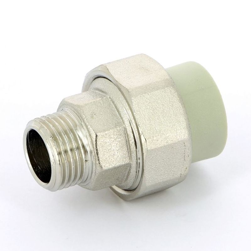 Муфта с переходом на металл разъёмная с наружней резьбой 50х1 1/2" FV-plast
