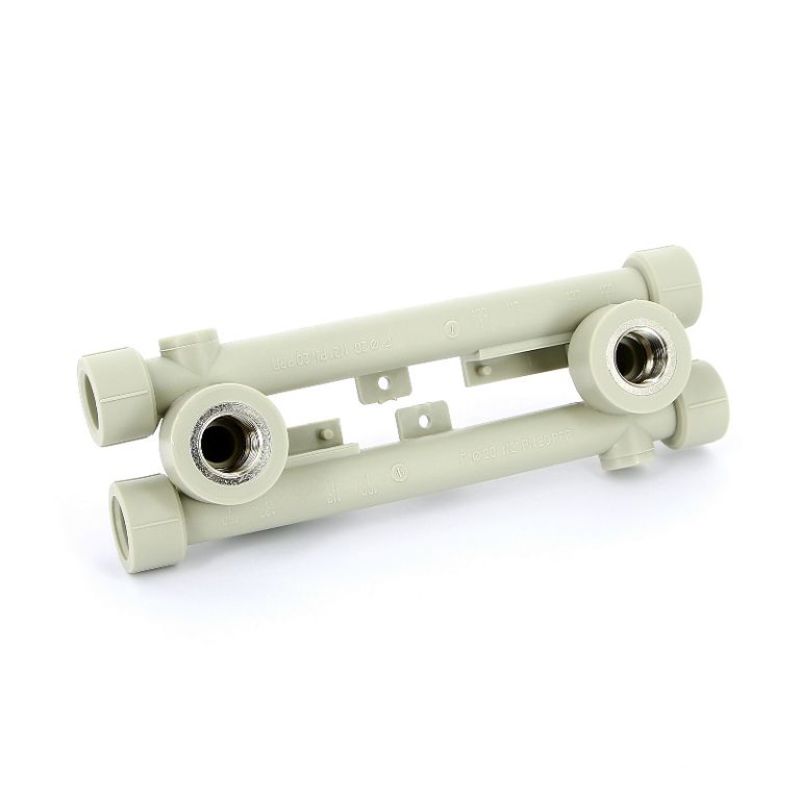 Настенный комплект двойное настенное колено 2х20х1/2" FV-plast