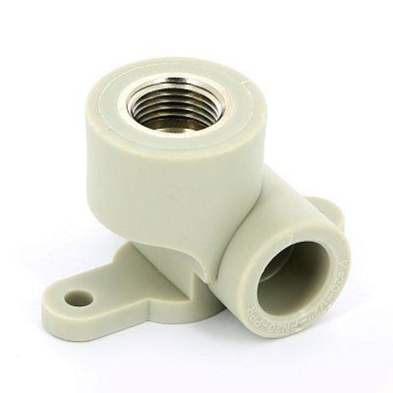 Настенный тройник (сквозное настенное колено) 20 х 1/2" FV-plast