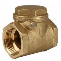 Клапан обратный лепестковый с металлическим затвором и ревизией