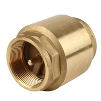 Клапан обратный пружинный (пластиковое седло)