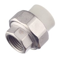 Муфта с переходом на металл разъёмная с внутренней