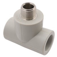 Тройник комбинированный с наружной резьбой